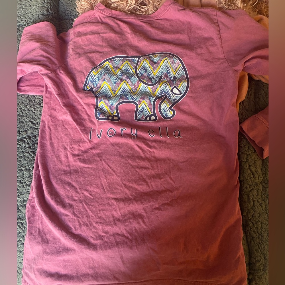 ivory ella long sleeve tee